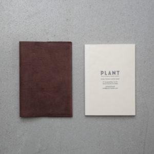 新作 / プレーンブックカバー - PLANT(プラント) | 東京/蔵前のレザー 