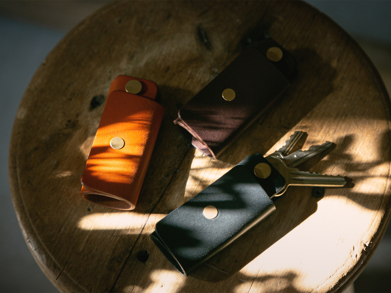 新作 / スクリューキーケース - PLANT(プラント) | 東京/蔵前のレザー