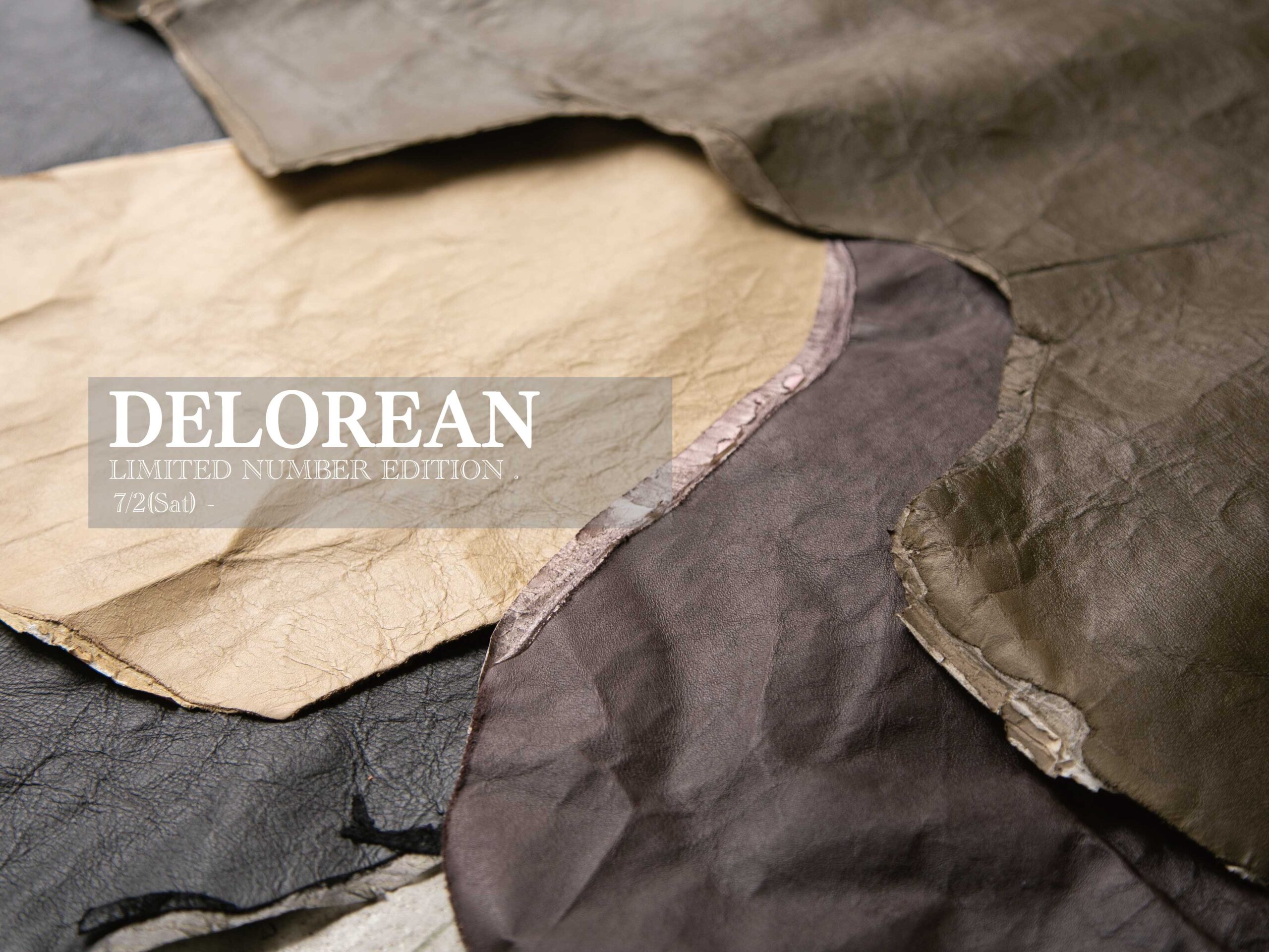 夏季限定企画【デロリアン】 - PLANT(プラント) | 東京/蔵前のレザー