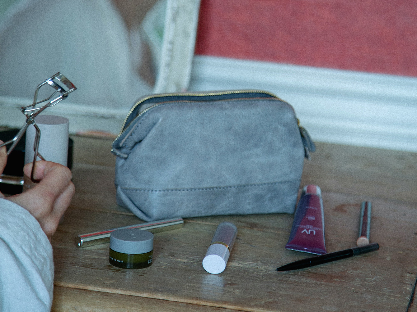 新作 / ワイヤーポーチS・M - PLANT(プラント) | 東京/蔵前のレザー